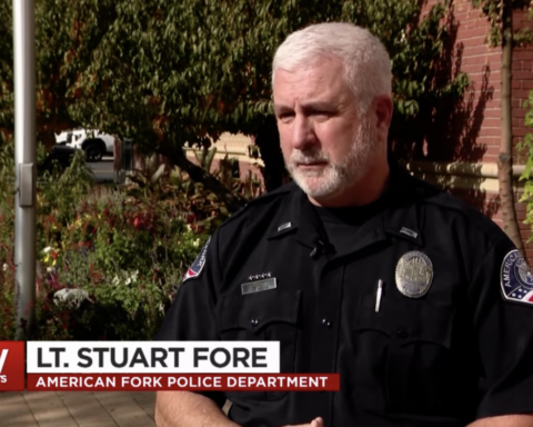 Lt. Stuart Fore speaking about Utah woman accused of killing husband